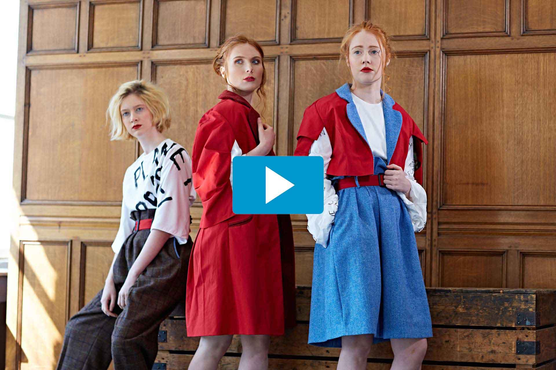 Still from the Fashion Show 2019 video on vimeo